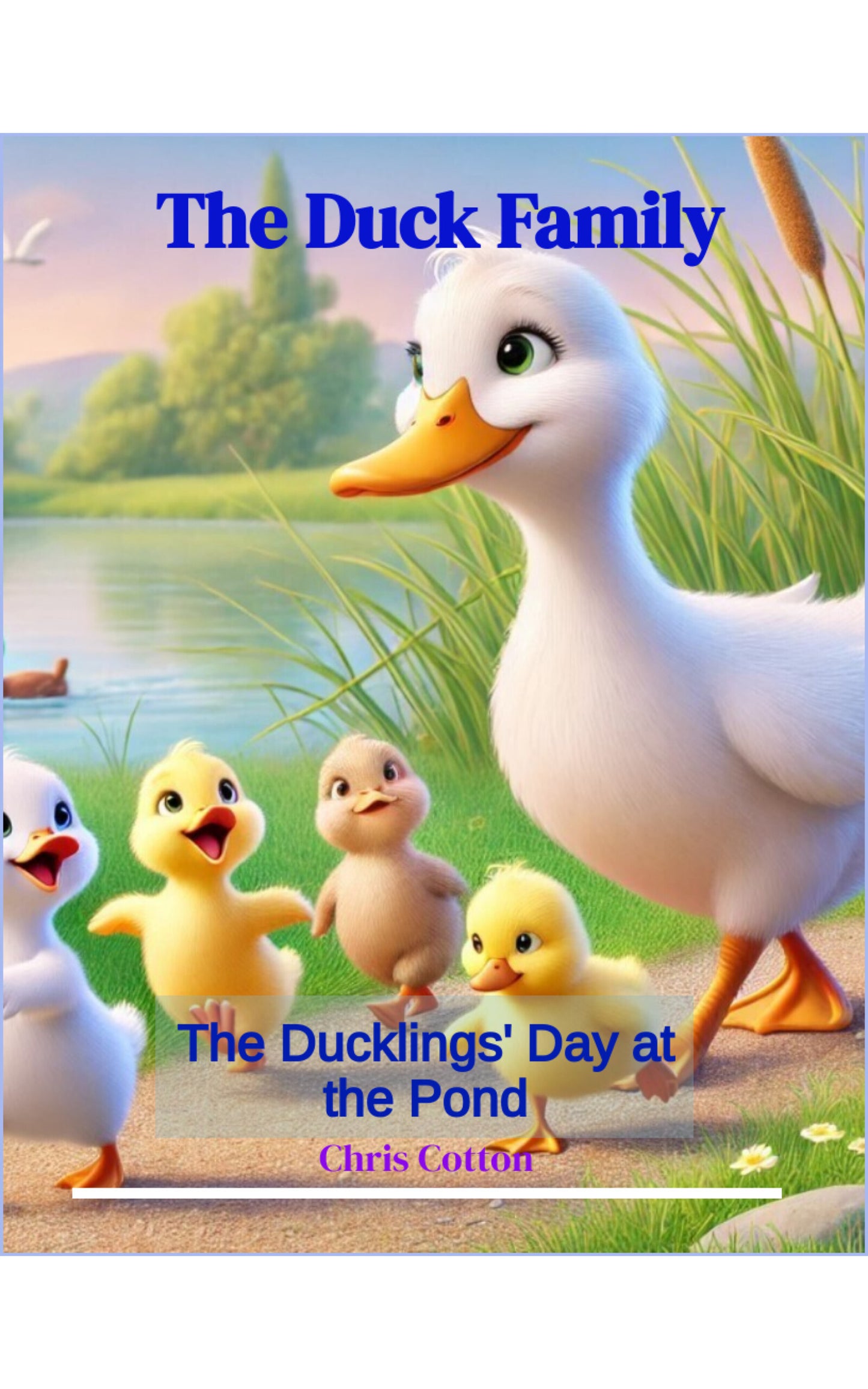 The Duckling Day at the Pond